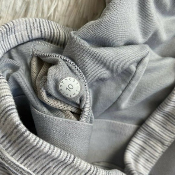 Lululemon Rally Your Heart Tank Grey and White - Picture 6 of 8